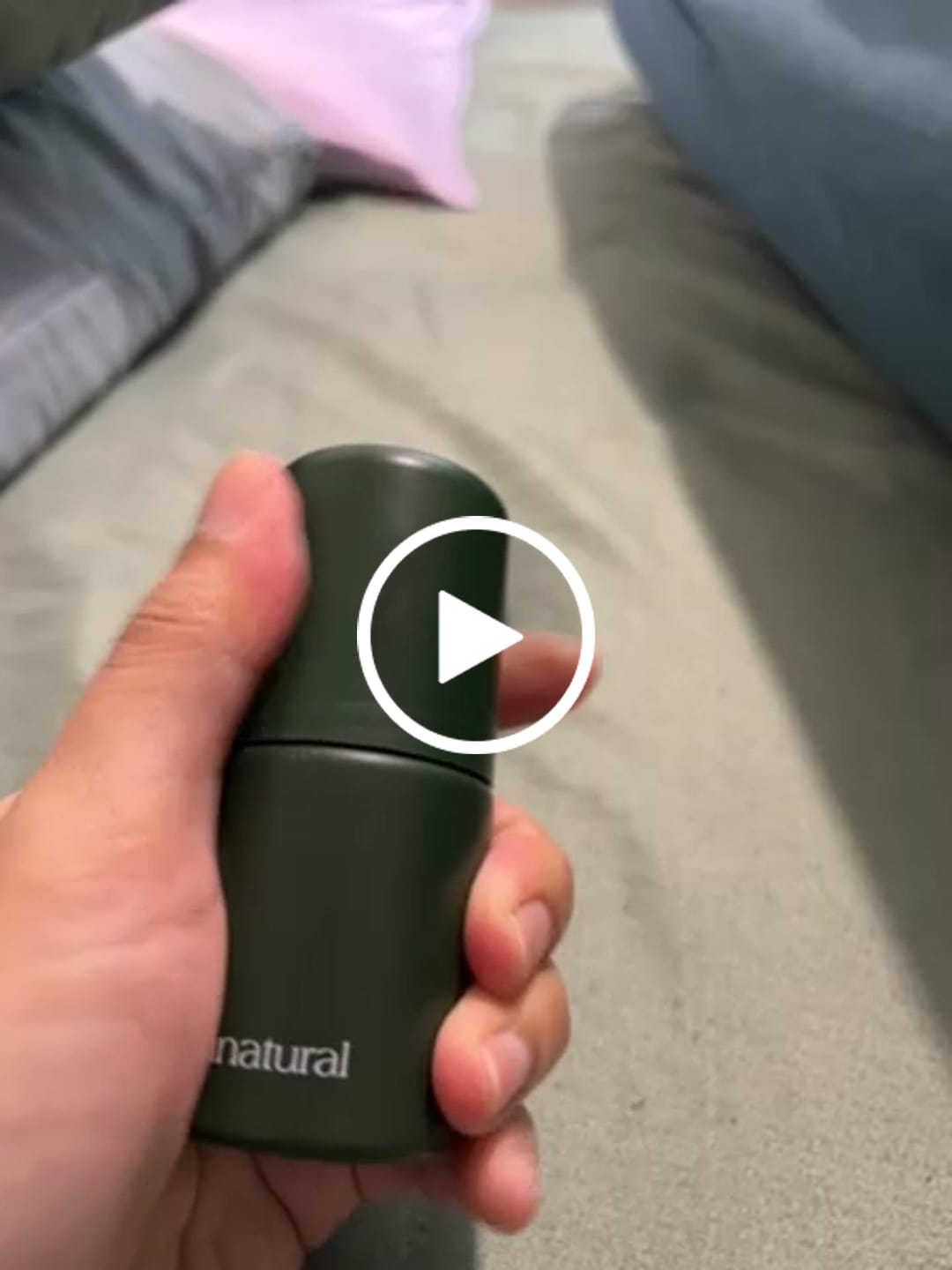 Customer video review of Rose Vanilla Deodorant Cream
