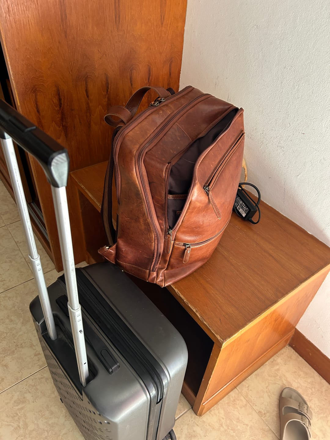 Customer photo review of Transit Voyager Backpack Pro
