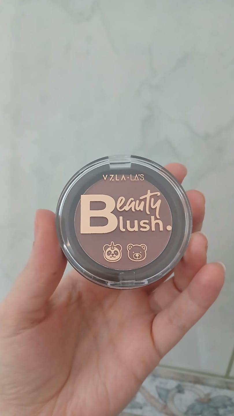 Customer photo review of Beauty Blush Compacto Red Mocha - Vizzela + La’s