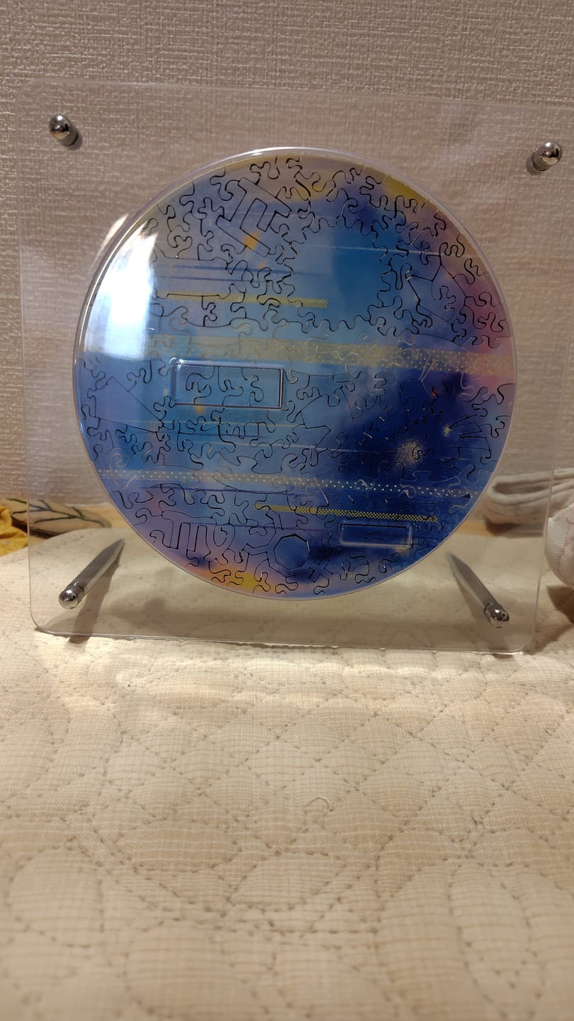 Customer photo review of 宇宙の破片 MERCURY 水星と専用フレームセット