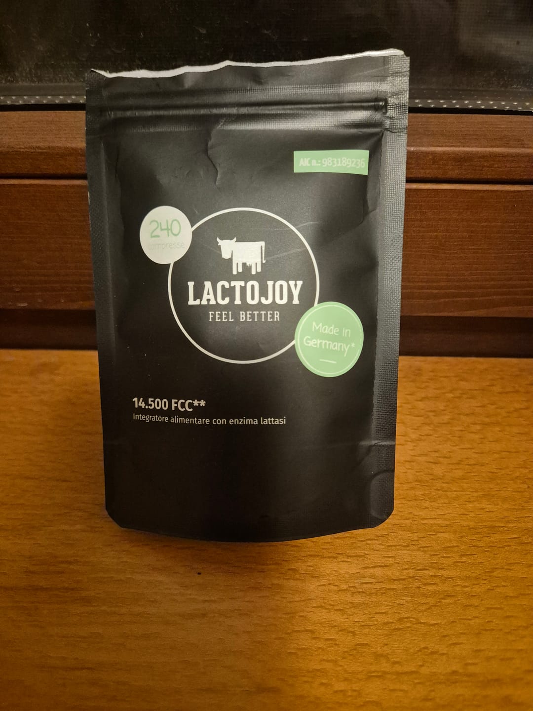 Customer photo review of LactoJoy Lactase Pills - 14.500 FCC - 240 pcs refill bag