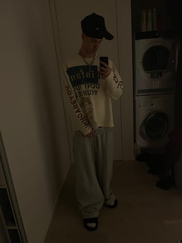 Customer photo review of Omirad “COPYCAT WAR” Heavy Waffle Long Sleeve