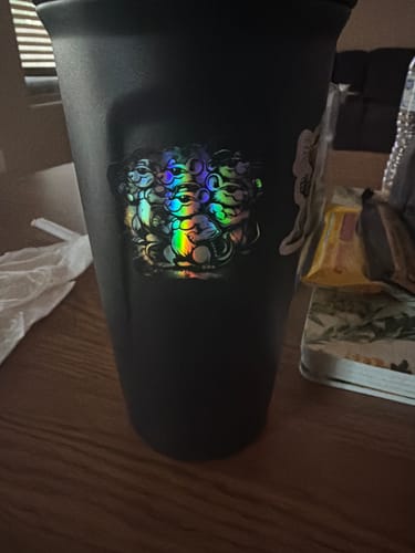 Customer photo review of Holographic Stickers