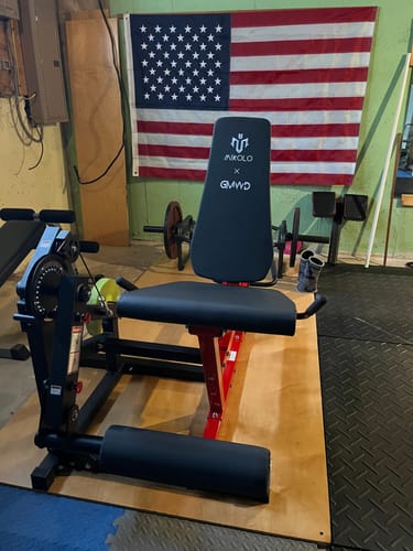 Customer photo review of TAWERET™  1:1 Cable Ratio Leg Extension and Curl Machine