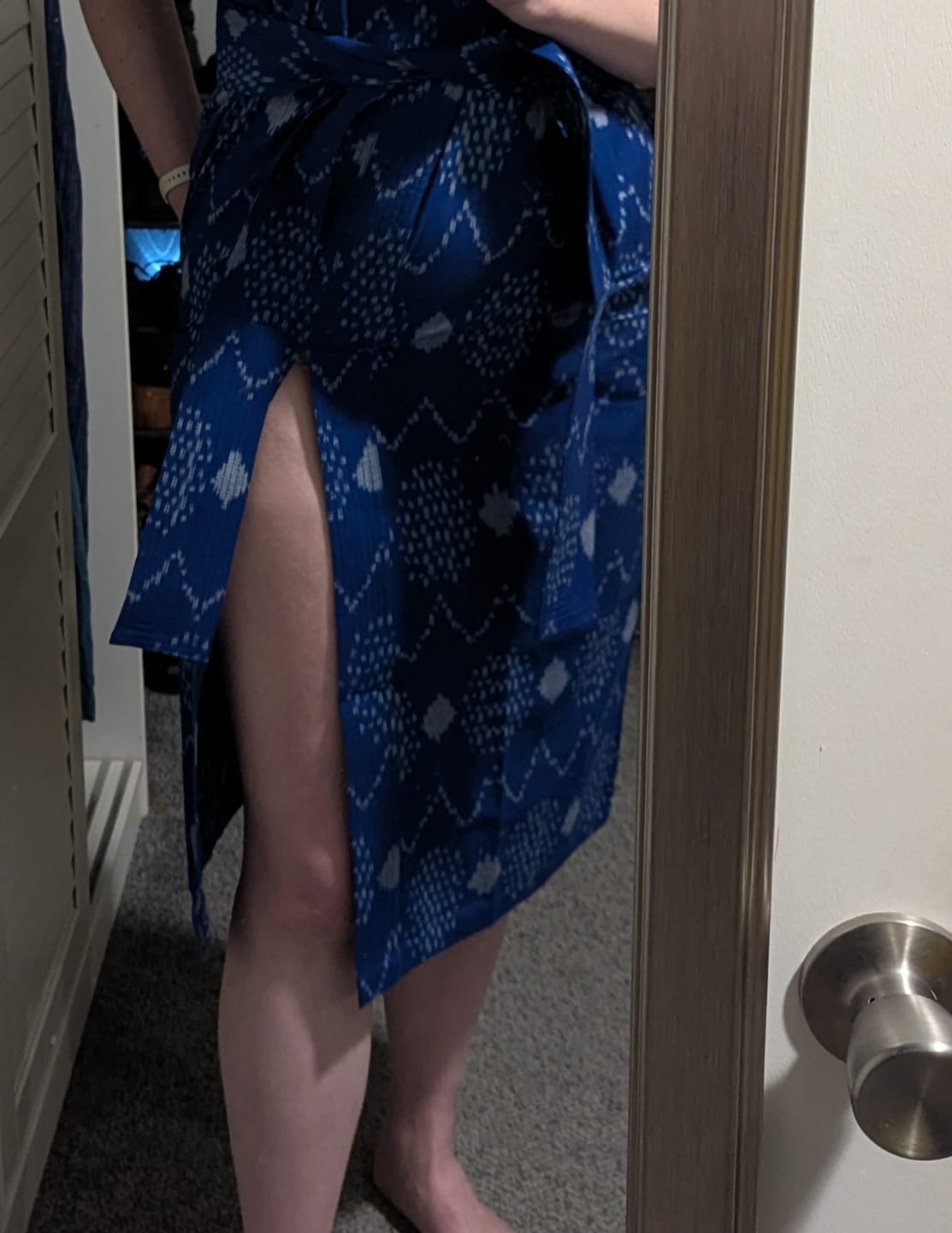Customer photo review of NAYA KAFTAN DRESS | OCEAN IKAT