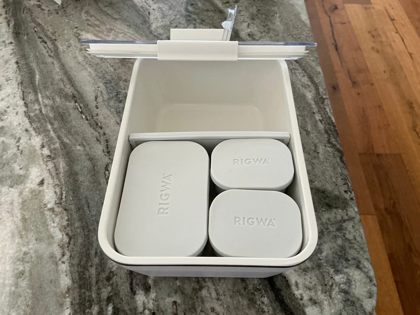 Customer photo review of Bento Box Kit (9x6)