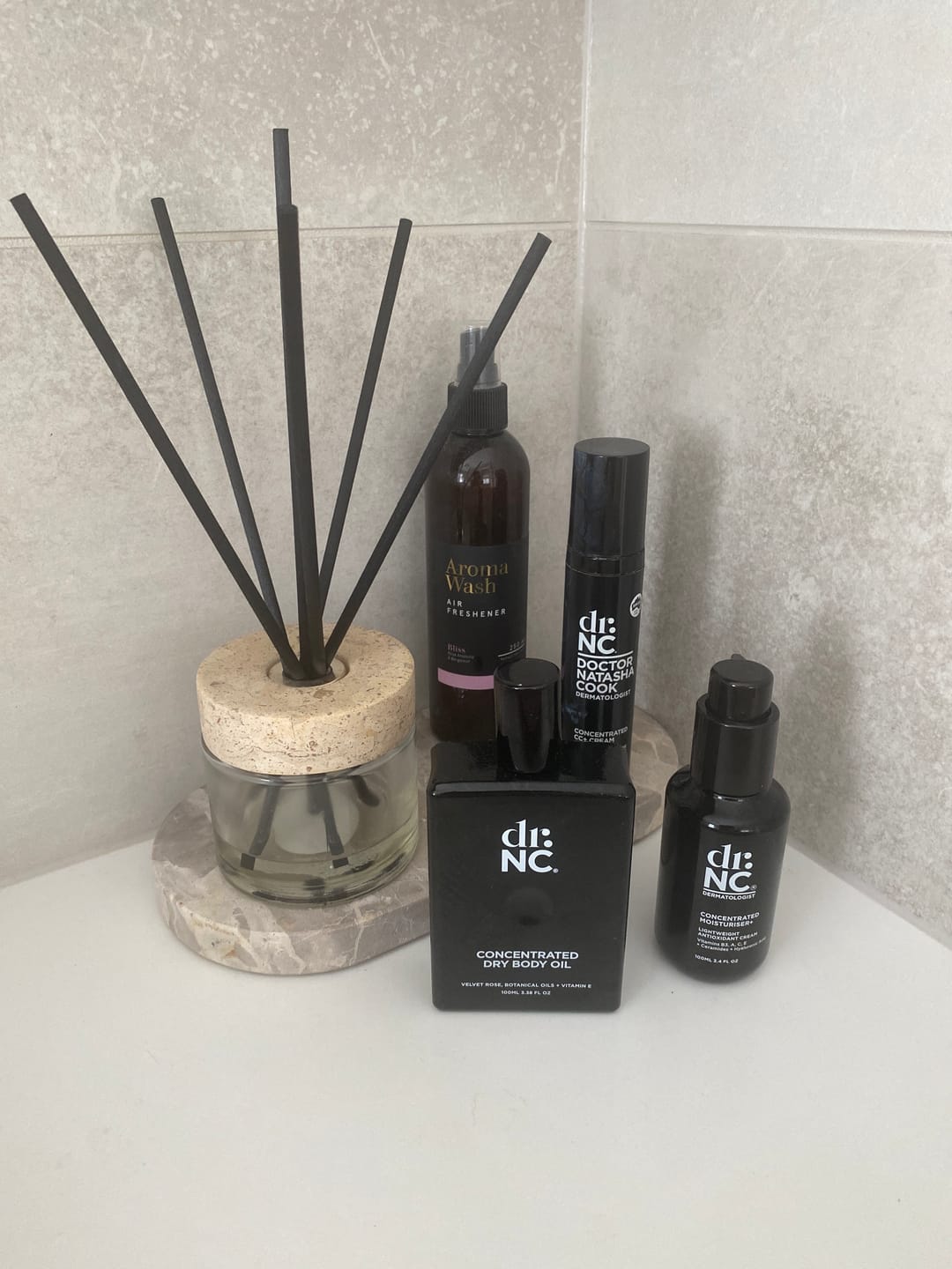 Customer photo review of drNC DRY BODY OIL