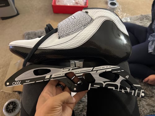 Customer photo review of Eclipse Inline Speed Skates
