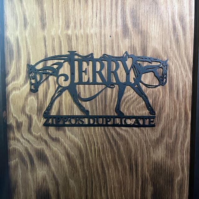 Customer photo review of Custom Metal Signs