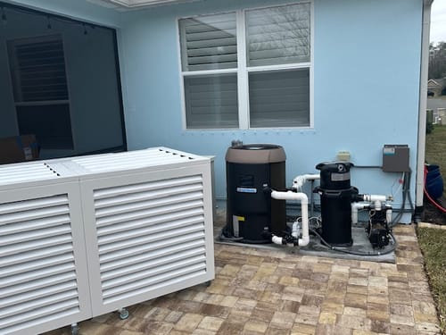 Customer photo review of Central AC Cover - White