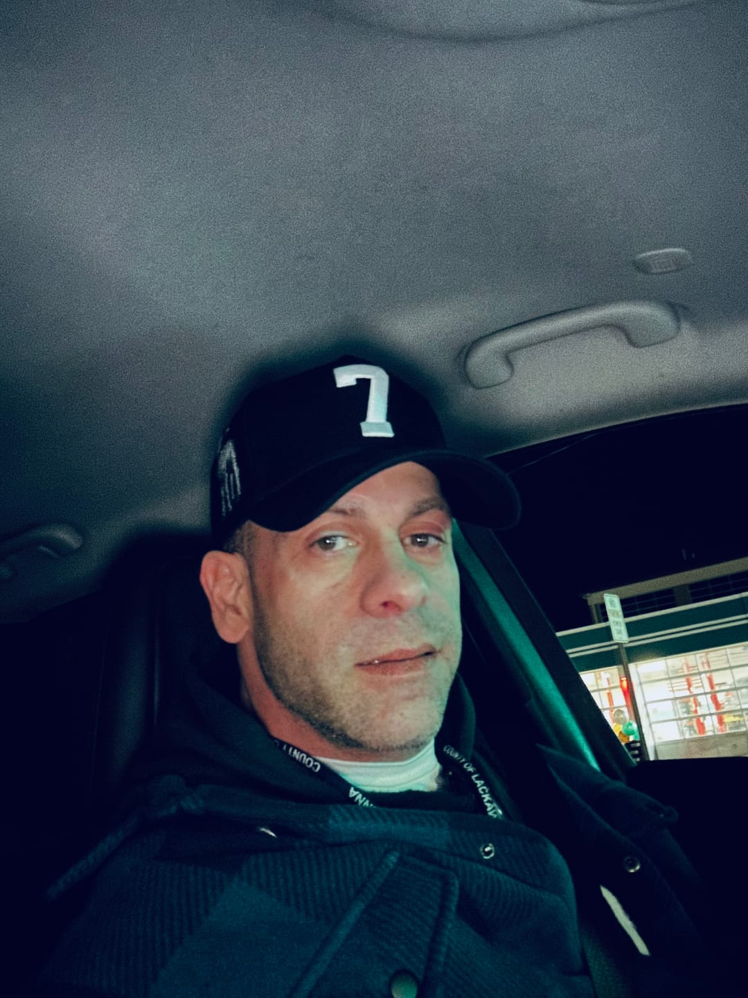 Customer photo review of [PRE-ORDER - SHIPS JANUARY 16TH] ‘7’ Premium Wool Blend SnapBack - Black/White