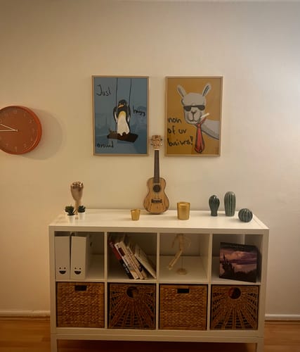 Kundenbewertung mit Foto zu Penguin | Illustration Poster