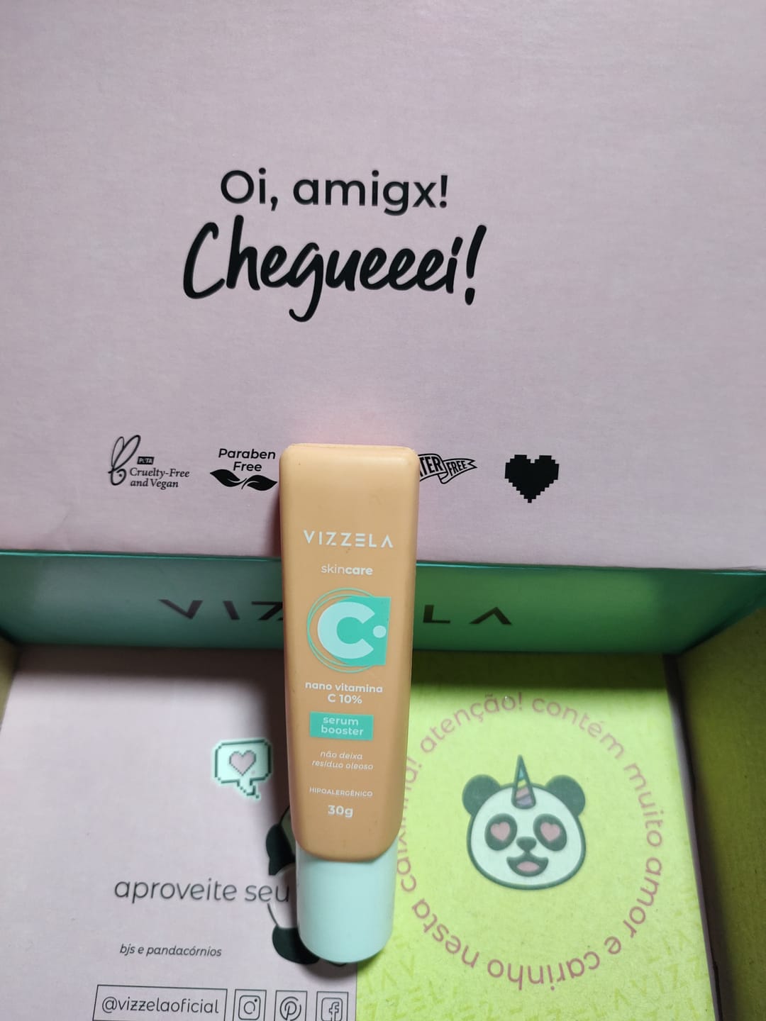 Customer photo review of Lapiseira Para Olhos Marrom – Cat Lovers – Vizzela