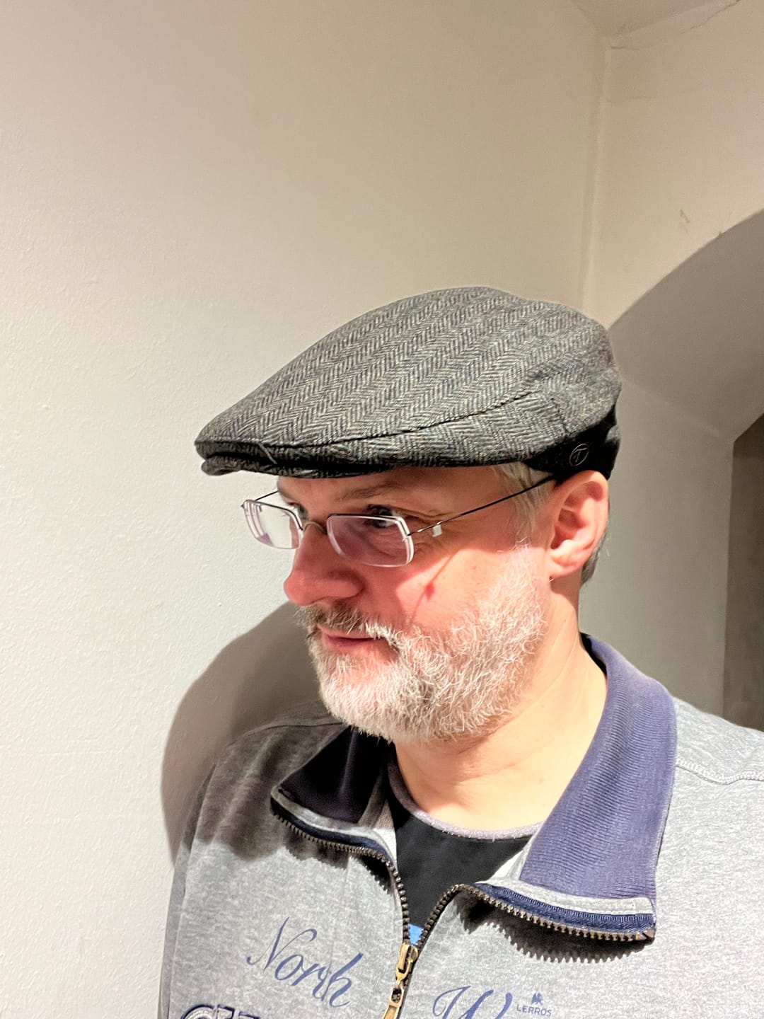 Customer photo review of BFCM Free Tweed Flat Cap Credit - Pick Cap When We Collect Sizes