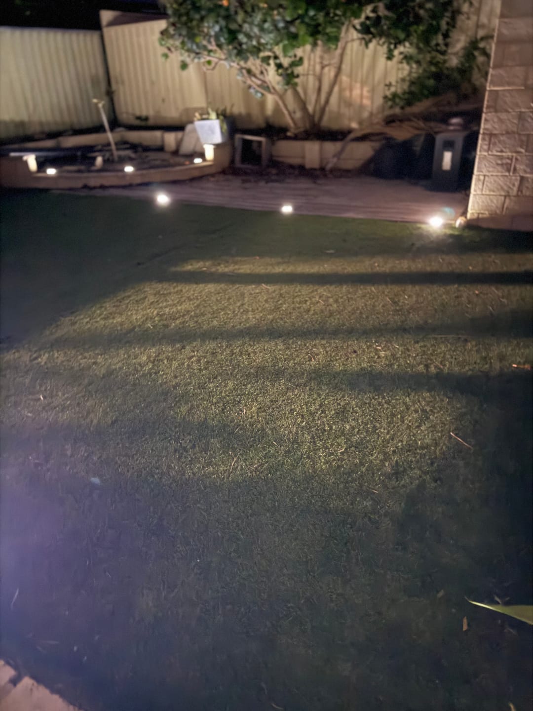 Customer photo review of SolaGarden™ LED Ground Light Pack