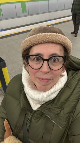 Customer photo review of TEDDY FISHERMAN BEANIE.