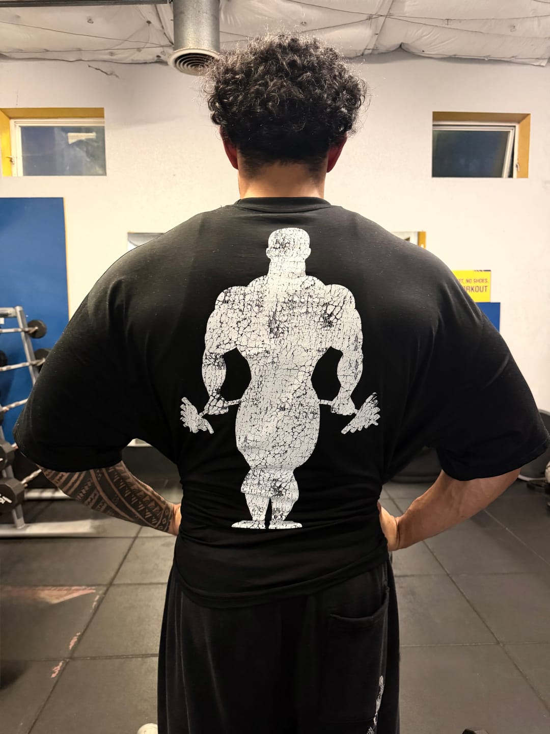 Customer photo review of 4248 - Gold's Iron Legacy Huge Tees