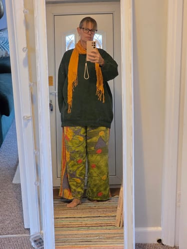 Customer photo review of Kantha Lounge Pants XL (15904)