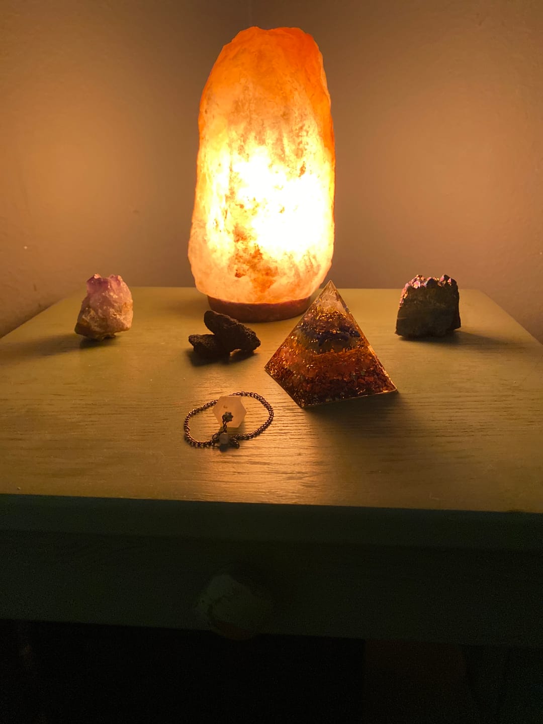 Customer photo review of 7 Chakra Energy Pyramid