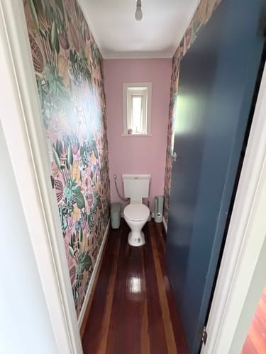 Customer photo review of Reverie Wonderland Wallpaper - Sage