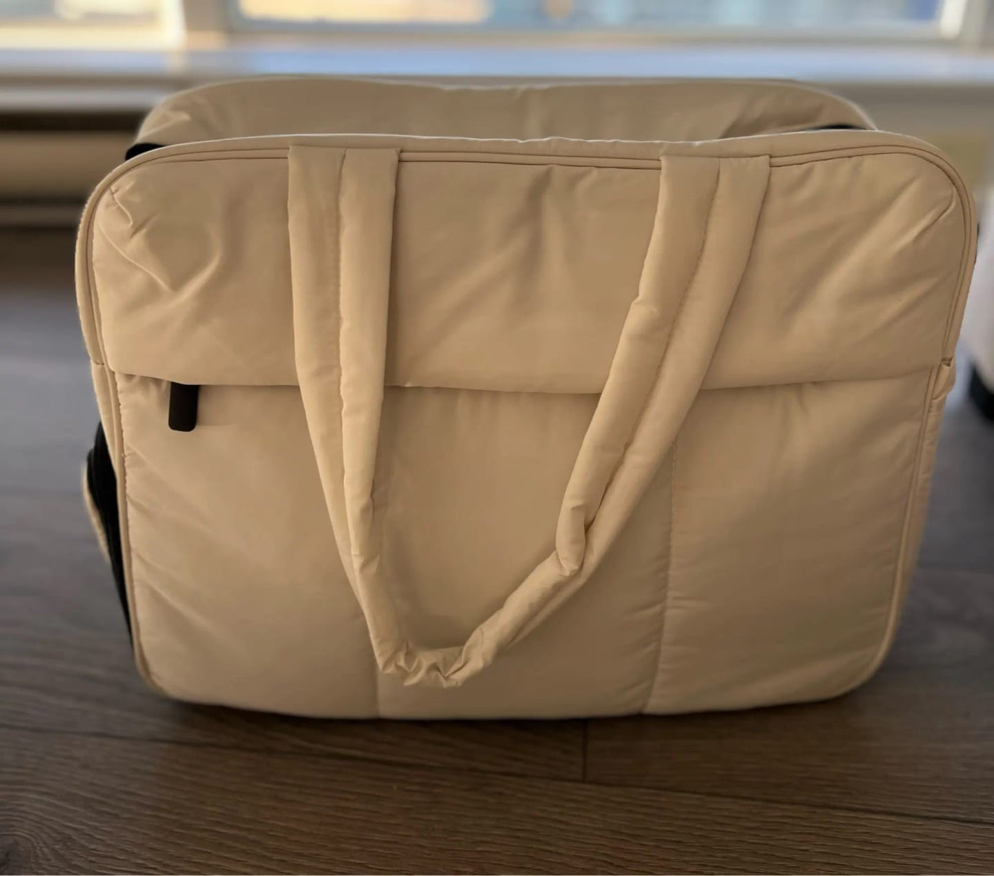Customer photo review of Sac Week-End Matelassé Femme