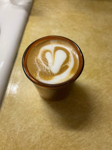 Customer photo review of FLUR Cortado Glasses (Replacement)