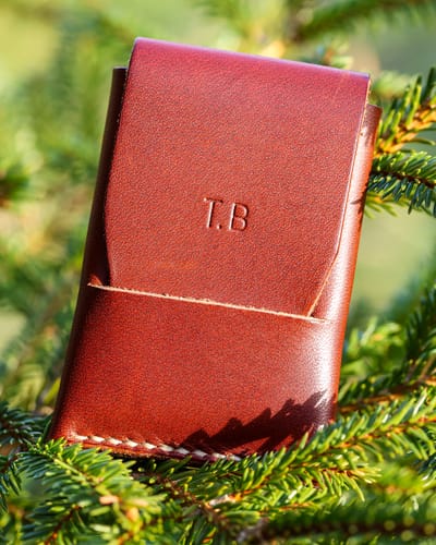 Customer photo review of Slimmad plånbok i äkta läder