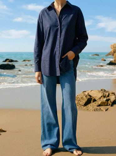Customer photo review of Ocean Blue Lovers Eye Skirt