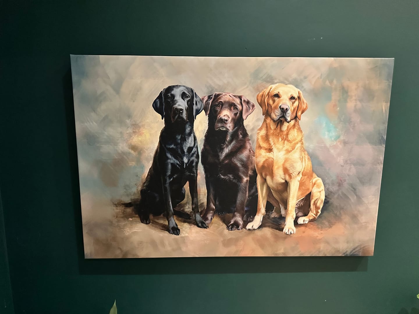 Customer photo review of Oil Masterpiece 2 - Custom Pet Portrait