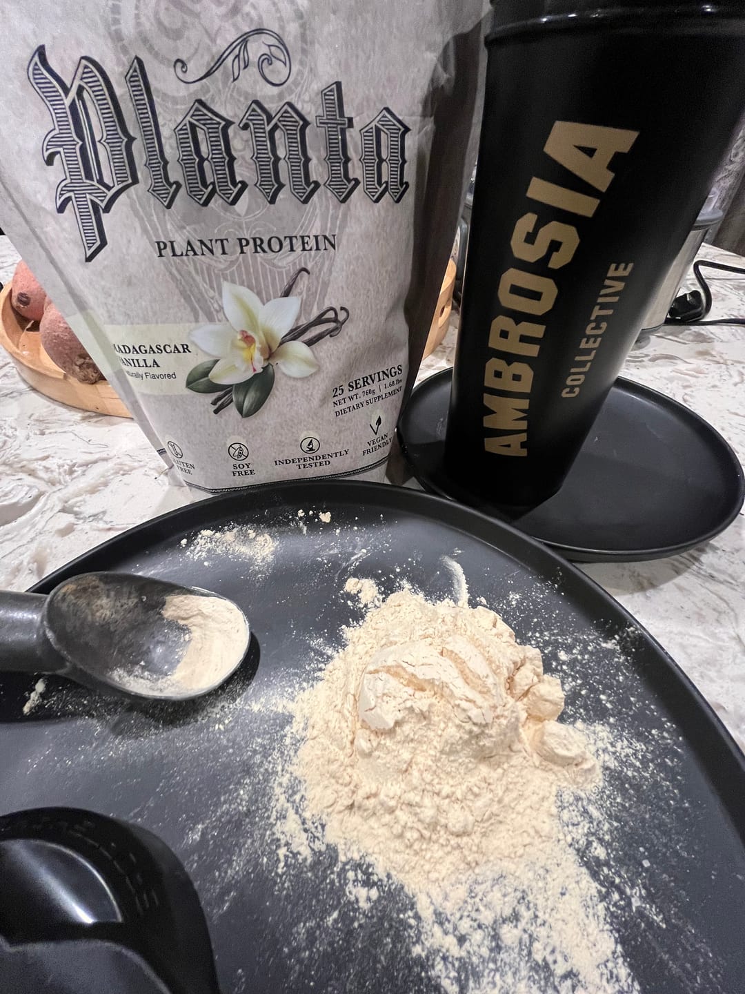Customer photo review of Planta® - Premium Plant Protein (25 Servings)