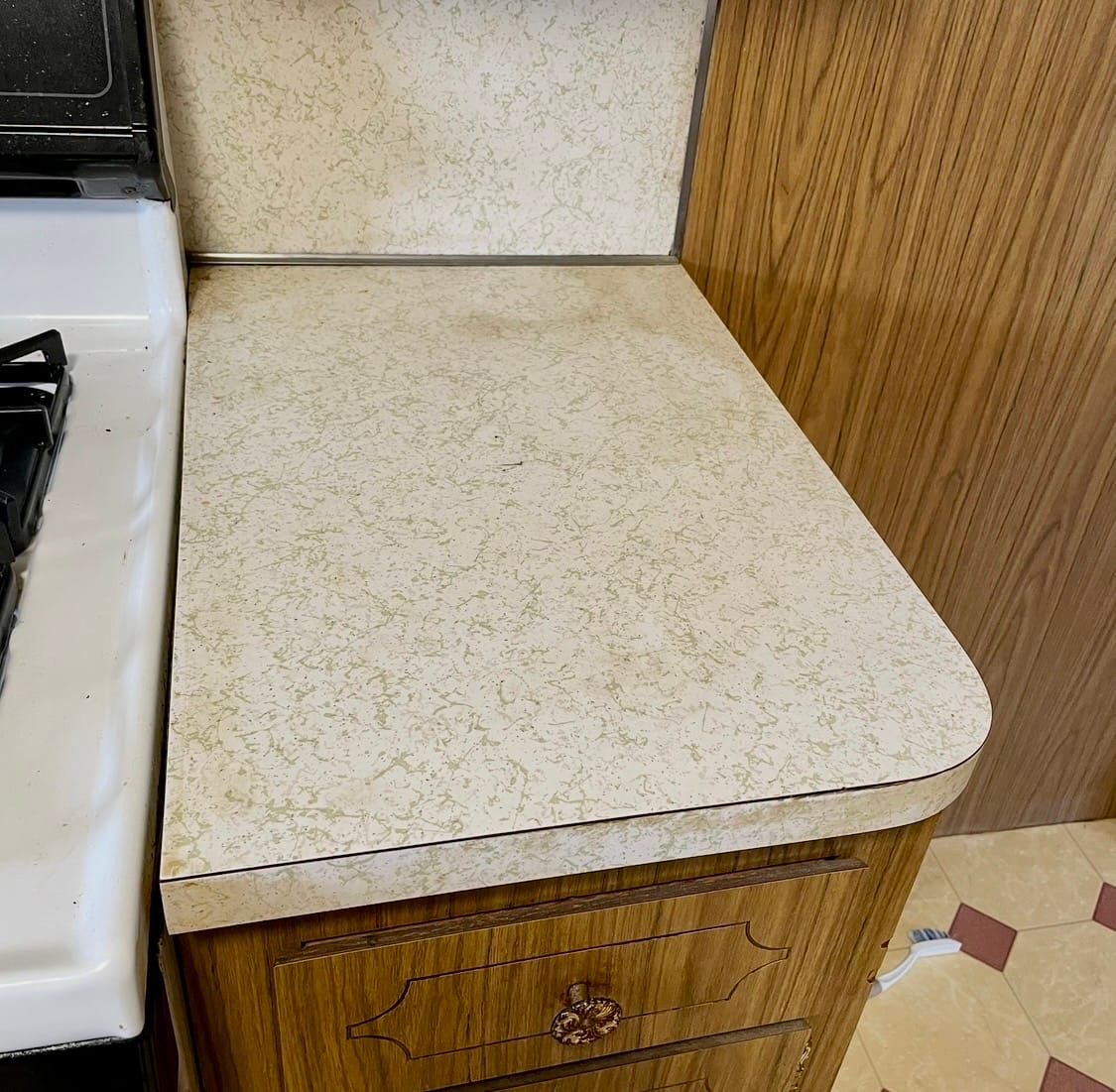 Customer photo review of Serene Cabinet Pulls - Unlacquered Brass Polished