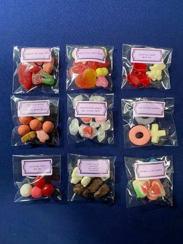 Customer photo review of Valentines Candy Salad 2.5LBS Bulk