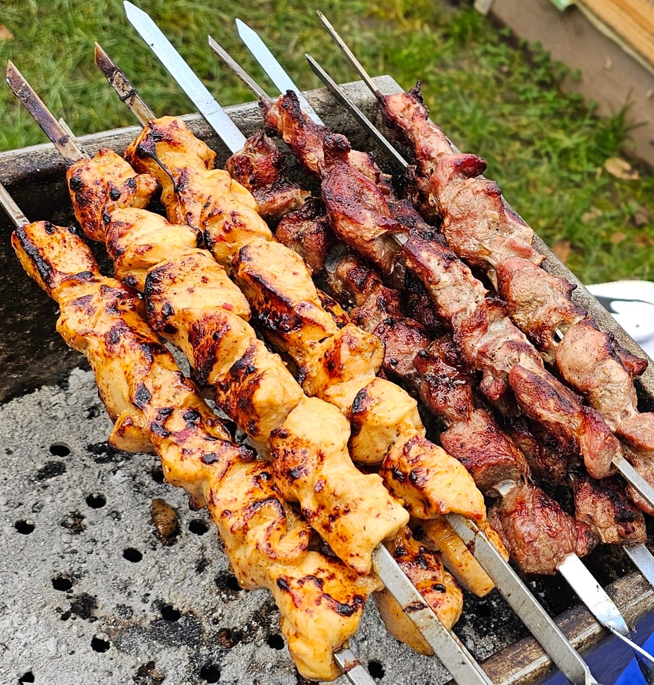 Customer photo review of Schweine-Schaschlik BBQ – süß-rauchige Marinade mit Honig | mySchaschlik
