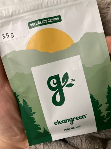 Customer photo review of Roll Ready Ground – 3.5g Hybrid Flower