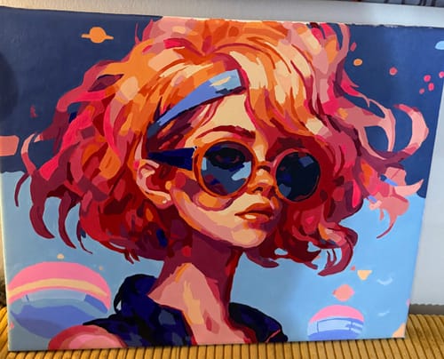 Customer photo review of Rockstar Girl