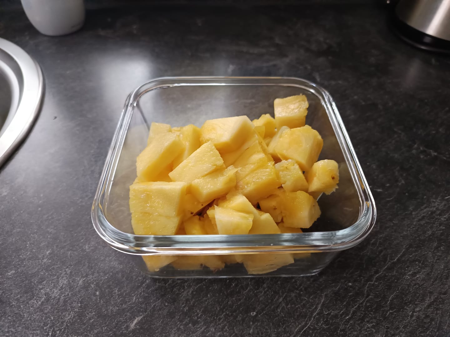 Customer photo review of Ananas Flugware reifgeerntet (ca. 1,5kg) Aktionspreis %