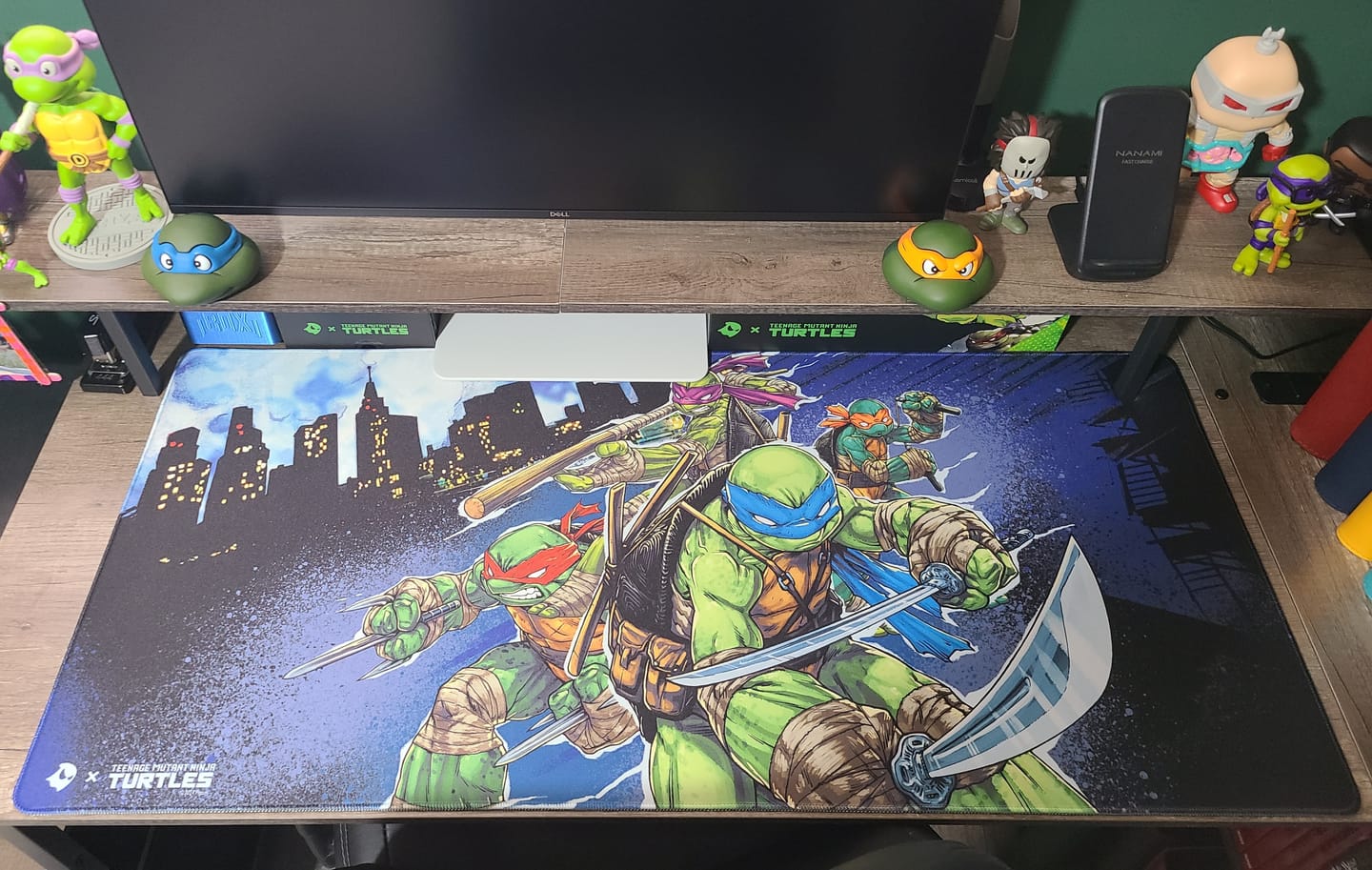Customer photo review of Oni Deskpad - Teenage Mutant Ninja Turtles