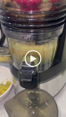 Customer video review of JE-24 Hands-Free Slow Juicer