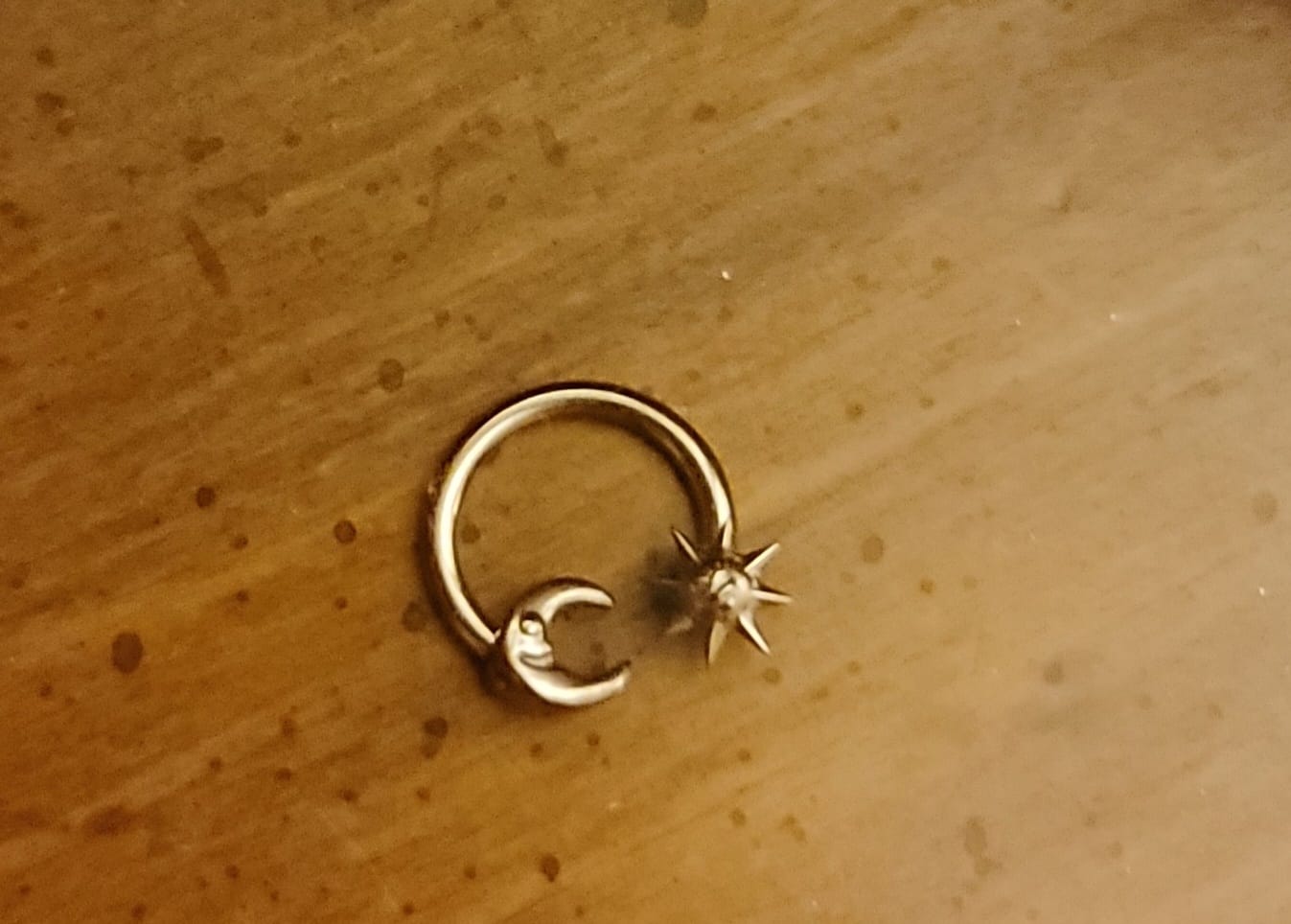 Customer photo review of SUNNY & LUNA REAL SEPTUM