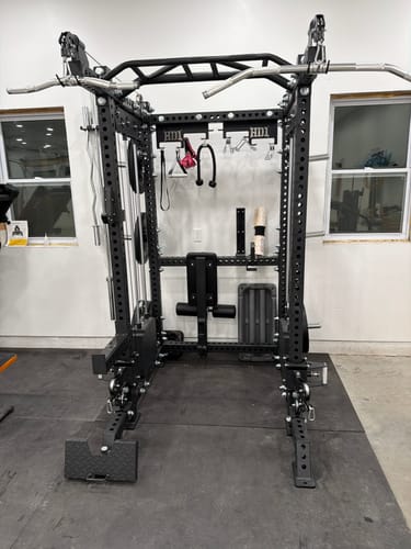Customer photo review of Blazzed HD1 Squat Rack Functional Trainer