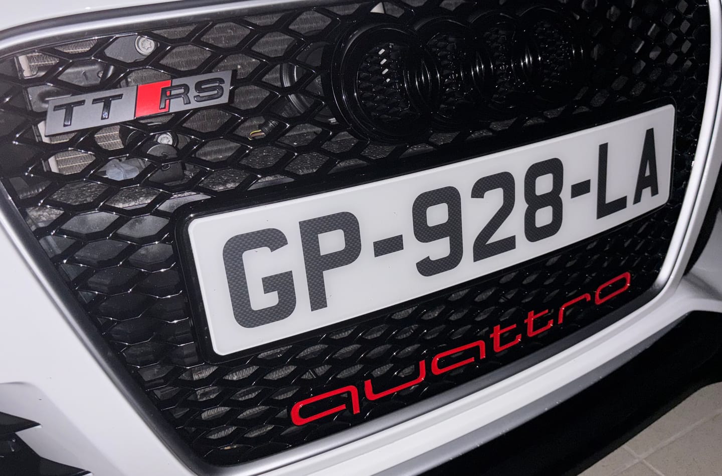 Customer photo review of Logo / Badge Audi Noir Avant / Arrière