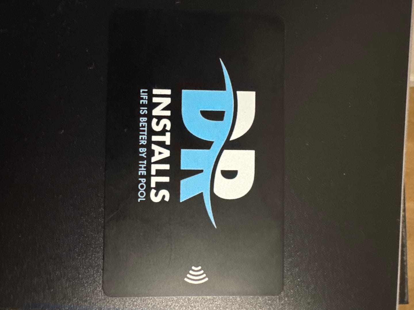 Customer photo review of Custom NFC Business Card