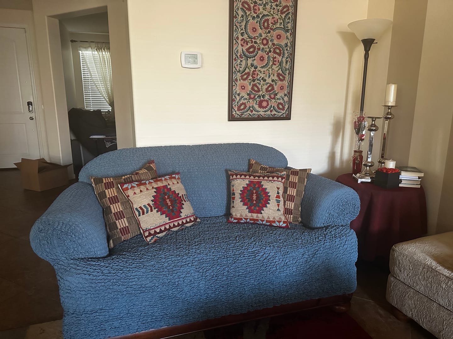 Customer photo review of Sofa 3 Seater Slipcover, CottonRich Collection