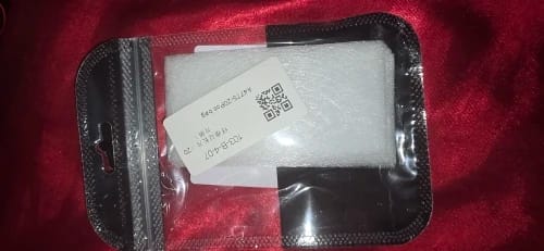 Customer photo review of Fiberglass Nail Wrap Kit