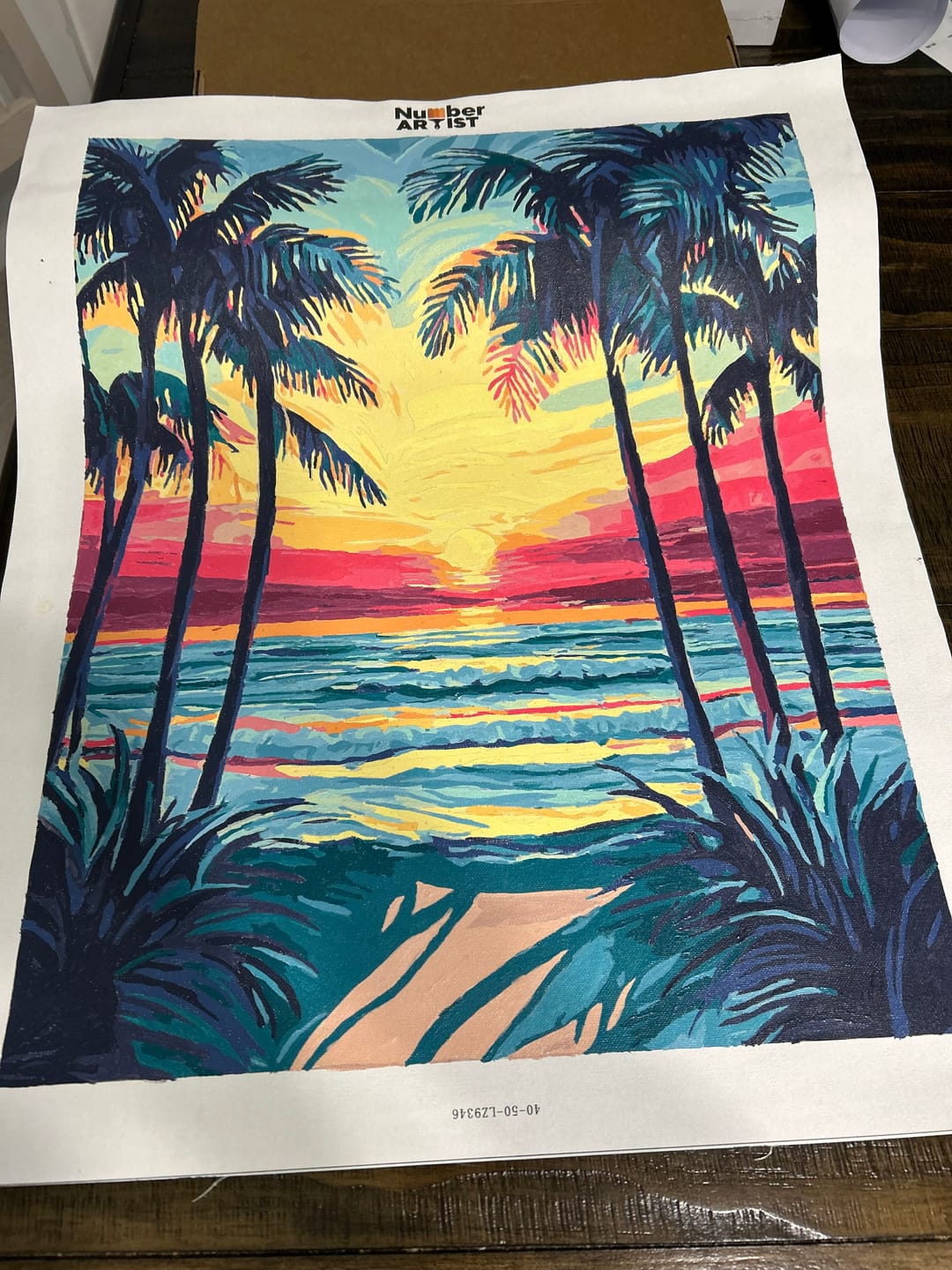 Customer photo review of Sunlit Island Palms