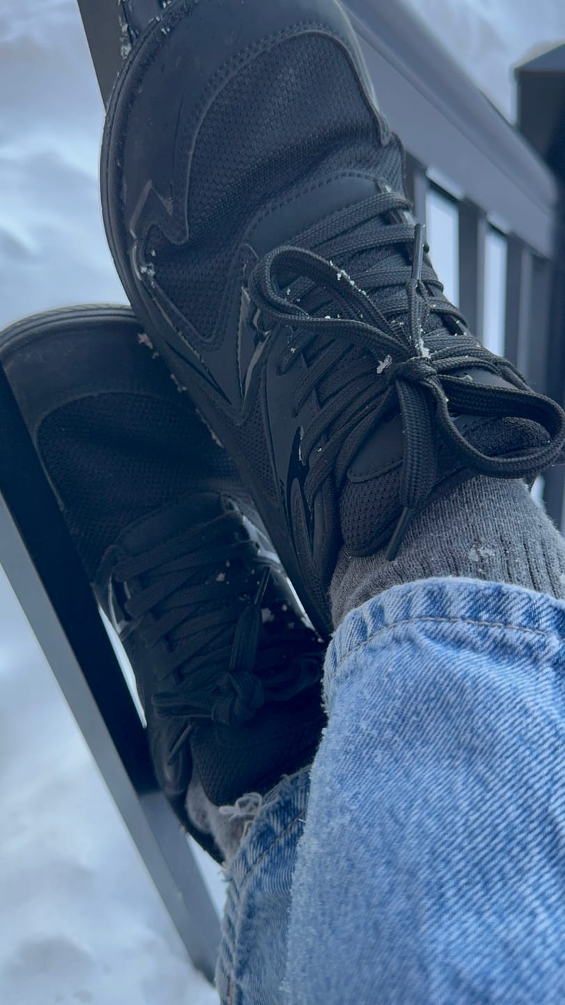 Customer photo review of Gladiolus - Wide Toe Sneakers