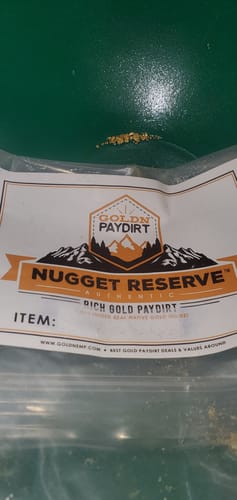 Customer photo review of 5 Lb. NUGGET RESERVE™ ‘Specimen Elite’ - Gold Paydirt