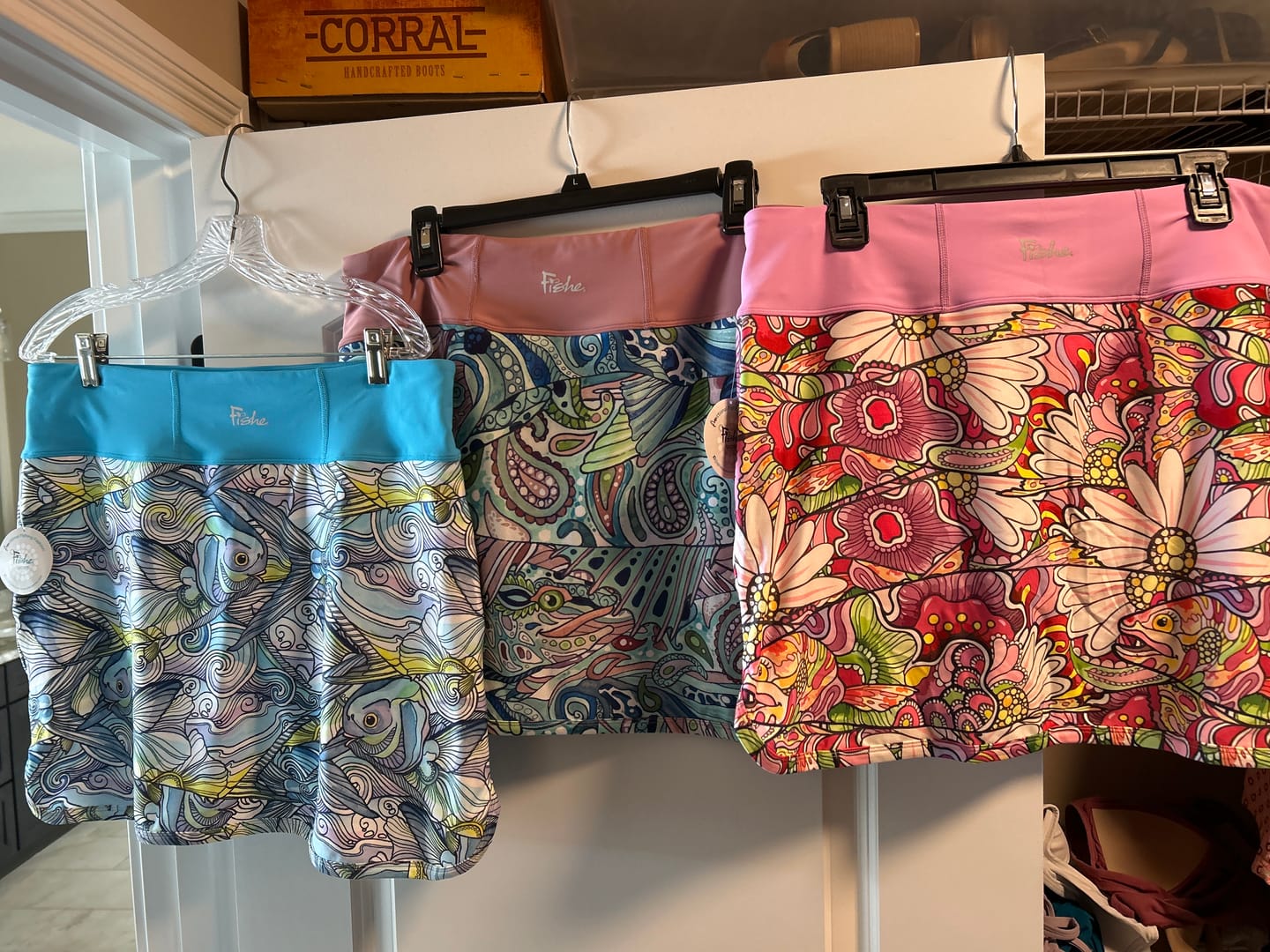 Customer photo review of REDtro Salmon Skort