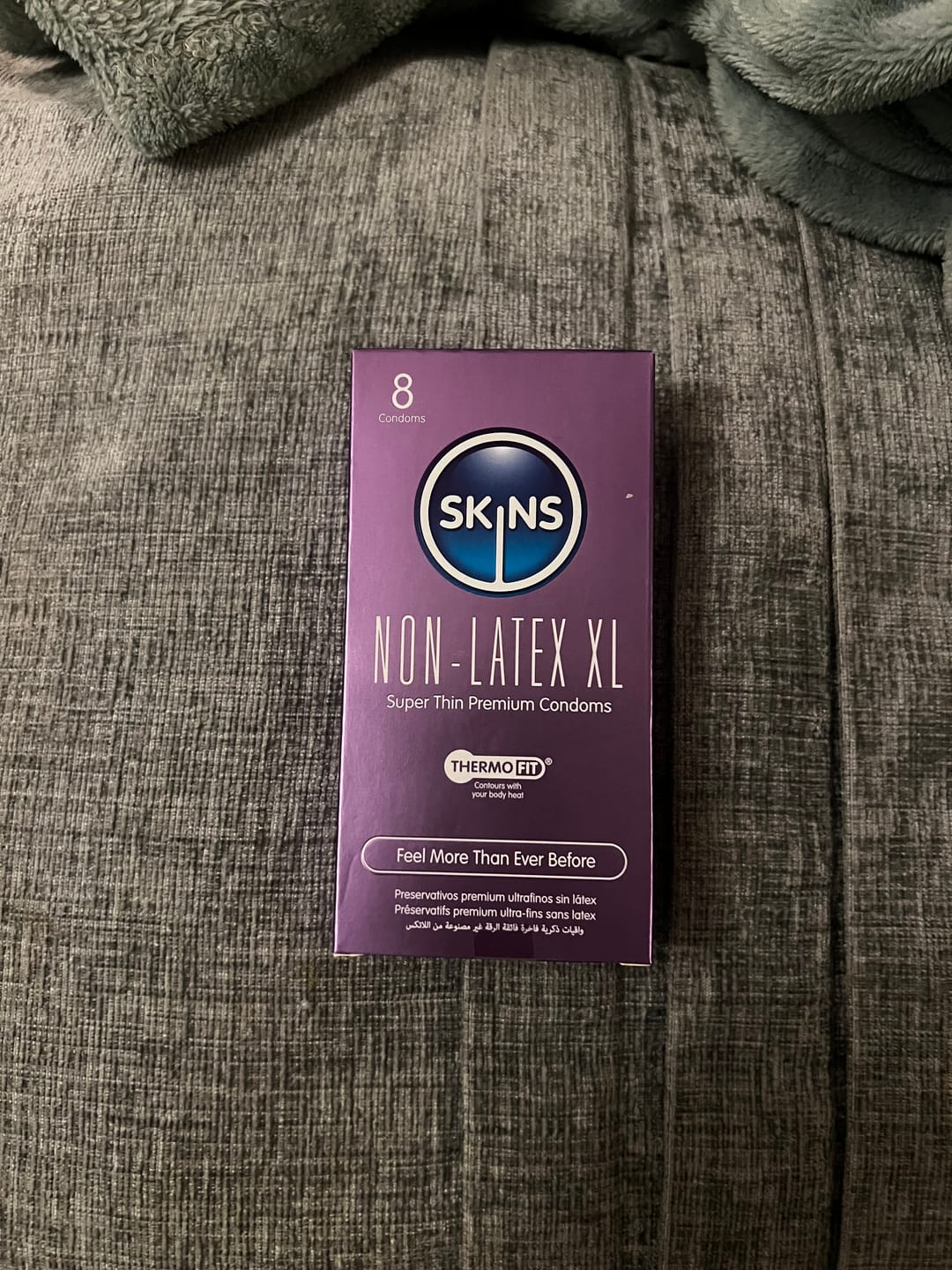 Customer photo review of Non-Latex XL Condoms