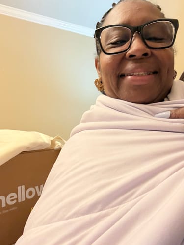 Customer photo review of CloudCool™ Cooling Blanket